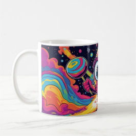 Caneca De Café Crazy Candy Swirl Fun Mug