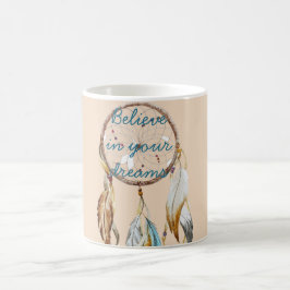 Caneca De Café Cream Brown Turquoise Drecher