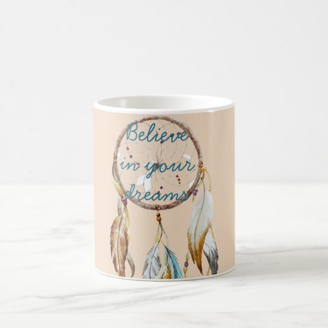Caneca De Café Cream Brown Turquoise Drecher (Centro)