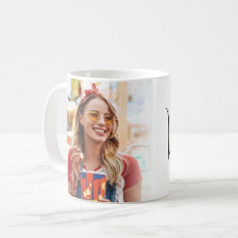 Caneca De Café Create Your Own Custom Photo Monogram 
