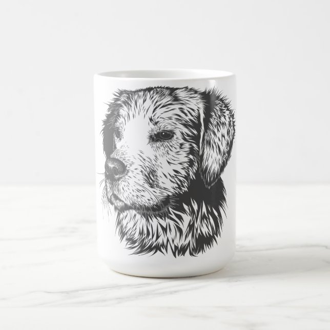 Caneca De Café Create Your Own Pet Dog Customized (Centro)