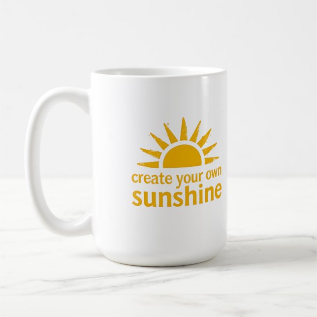 Caneca De Café Create Your Sunshine Mug  (Esquerda)