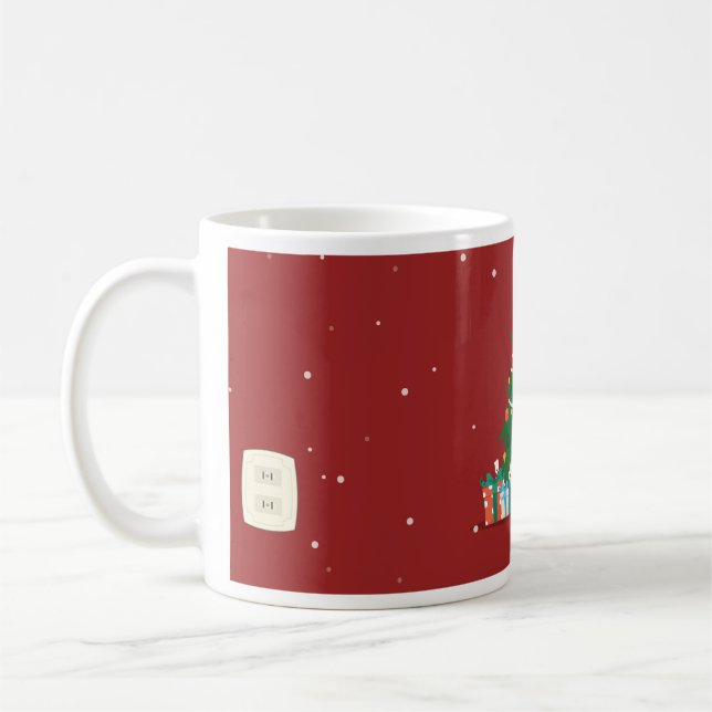 Caneca De Café Creative Christmas Tree Mug (Esquerda)