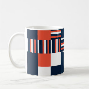 Caneca De Café Creative Geométrico: Design moderno sem costura