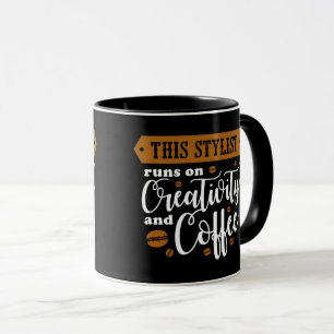 Caneca de Café Creativity 11 oz Cerâmica W-PT ZLE