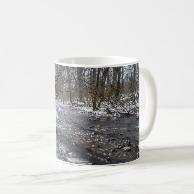 Caneca De Café Creek No Sequiota Coffee Mug (Frente Esquerda)