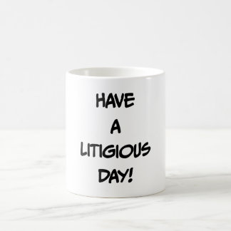 Caneca De Café Creekrat Cartoons do advogado Lawyer Mug
