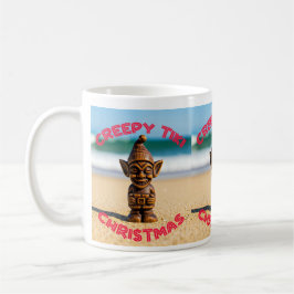 Caneca De Café Creep Tiki Christmas Mug