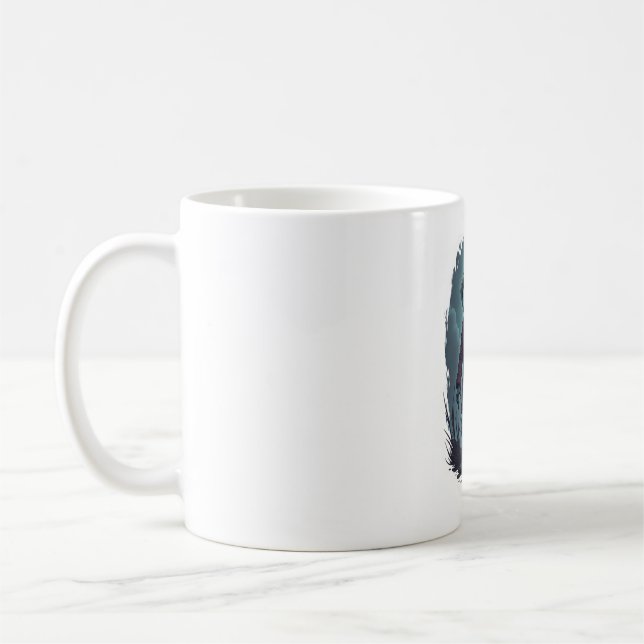 Caneca De Café Creepy Cane Corso (Esquerda)