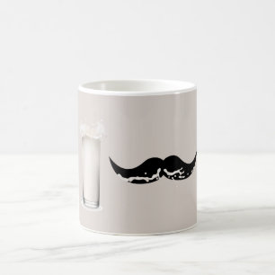 Caneca De Café Creme de bigode leite