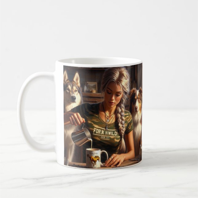 Caneca De Café Creme de Café ForknWild (Esquerda)