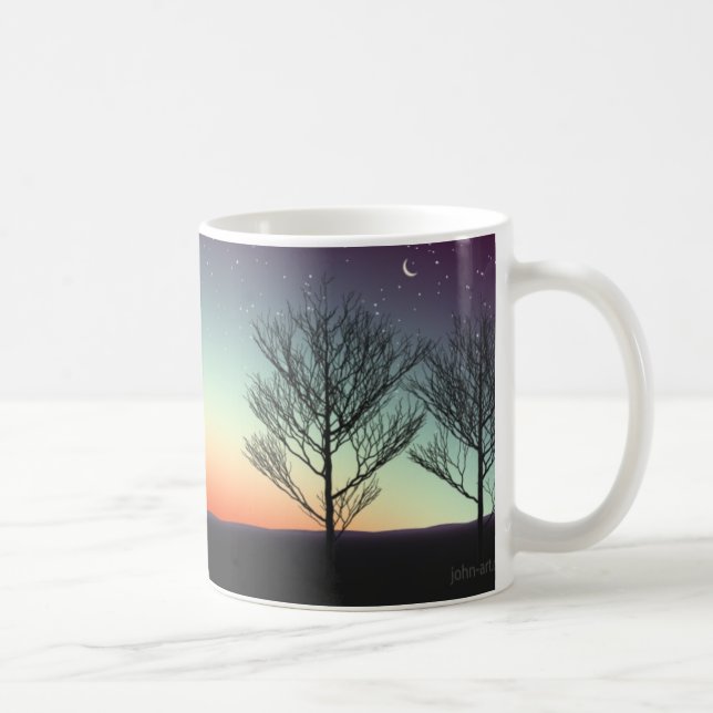 Caneca De Café crepúsculo (Direita)