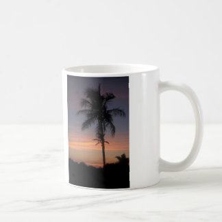Caneca De Café Crepúsculo da palma, parque nacional dos marismas