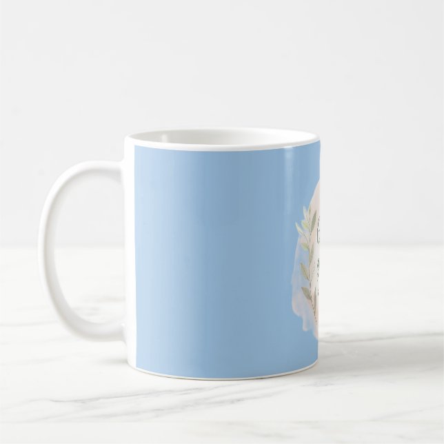 Caneca De Café Cresça Suavemente – Design de Citação de Estética  (Esquerda)