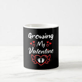 Caneca De Café Crescendo meu Namorados - Anúncio de Gravidez