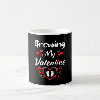 Caneca De Café Crescendo meu Namorados - Anúncio de Gravidez