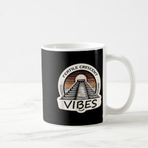 Caneca De Café Crescente Fértil Víbias Engraçadas Mesopotâmico An