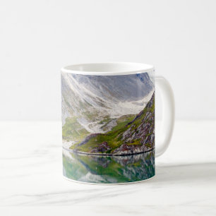 Caneca De Café Crescido no azul