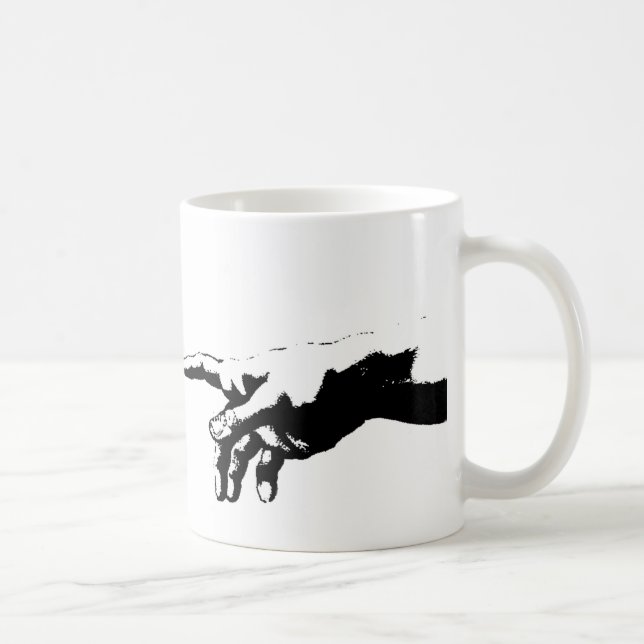 Caneca De Café Criação de Adão (Direita)