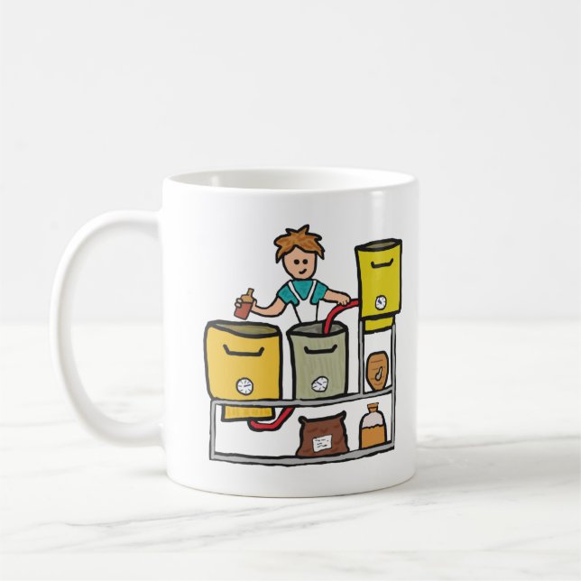 Caneca De Café Criação de casa (Esquerda)