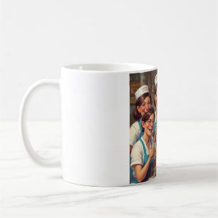 Caneca De Café Criação De Esperança E Cuidados De Derrame: Enferm