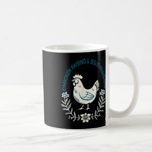 Caneca De Café Criações De Galinhas E Crianças De Jesus Criando C