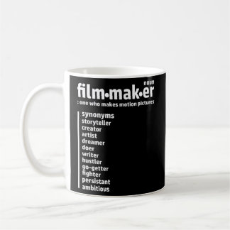 Caneca De Café Criador de Conteúdo Filmador de Filmes Maker Maker
