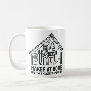 Caneca De Café Criador em casa Mug