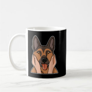 Caneca De Café Criadores Alsacianos german shepherd Que Herdam Am