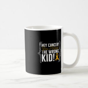 Caneca De Café Criança Cancer Sensibilização Criança Guerreiro Fi