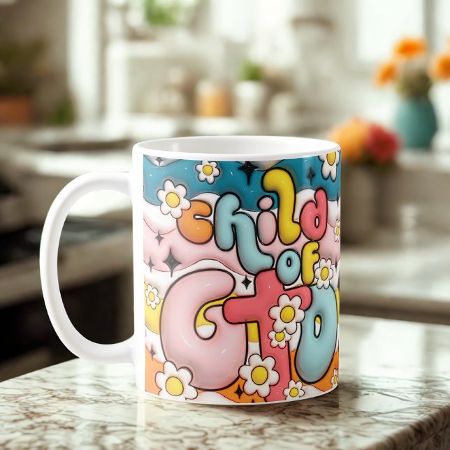 Caneca De Café Criança de Deus Mug (Criador carregado)
