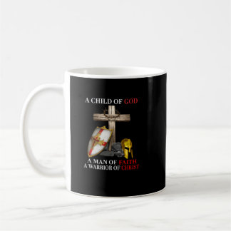 Caneca De Café Criança De Deus Um Homem De Camisa De Fé