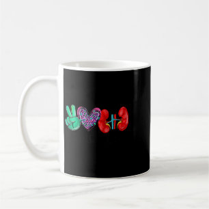 Caneca De Café Criança do Amor Paz Rins Leopardo Enfermeira de Di