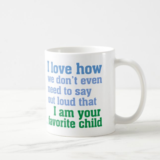 Caneca De Café Criança favorita (Direita)