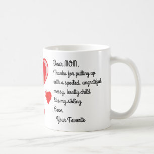 Caneca De Café Criança Favorita Engraçada