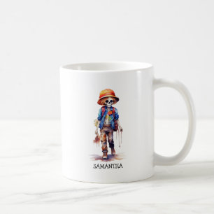 Caneca De Café Criança Zombie Macabra Adorável Mas Bonita - Macab
