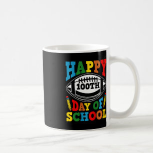 Caneca De Café Crianças 100 Dias De Meninos Escolares Felizes 100
