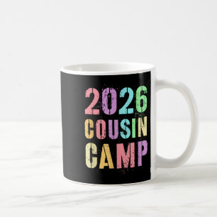 Caneca De Café Crianças 2026 acampamento de primo férias em famíl
