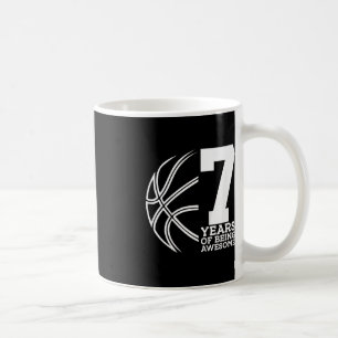 CANECA DE CAFÉ CRIANÇAS 7 ANOS DE SER INCRÍVEL 7 BASQUETEBOL
