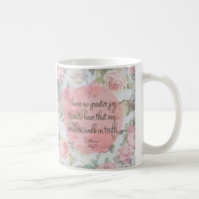 Caneca De Café Crianças Andam na Verdade (Direita)