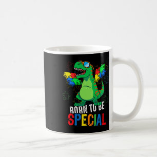 Caneca De Café Crianças Autismo Sensibilização Dino Toddler Menin