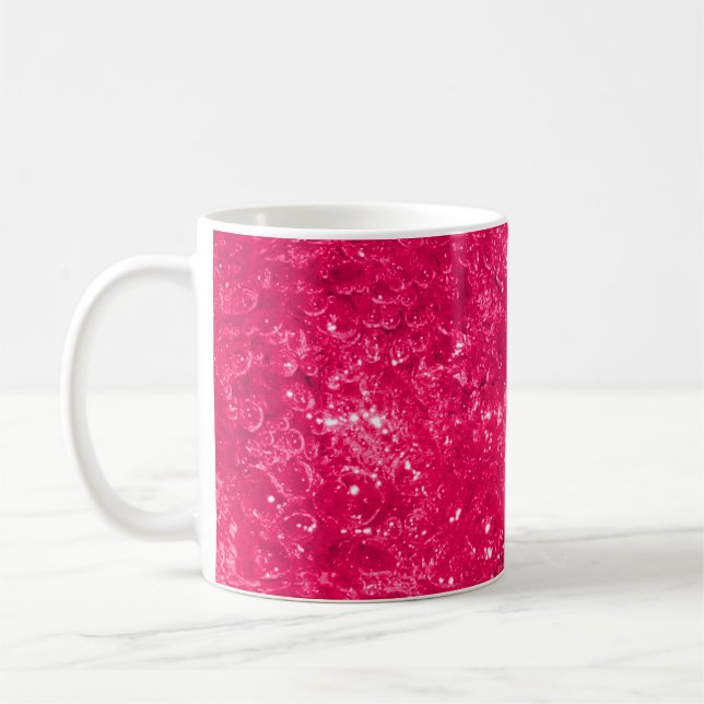 Caneca De Café Crianças Bath Pink Bubbles Coffee Mug (Esquerda)