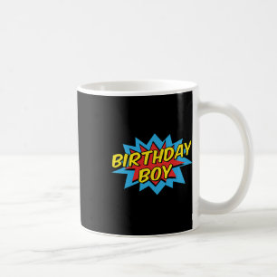 Caneca De Café Crianças Bonitas de Aniversário Super Herói Corres