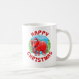 Caneca De Café Crianças da Natureza Selvagem de Animais de Natal 
