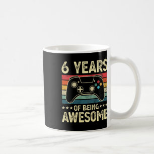 Caneca De Café Crianças de 6 anos 6 de jogos de vídeo espetacular