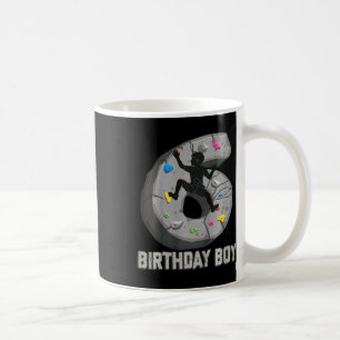 Caneca De Café Crianças de 6 anos de idade escalada de rochas 6º