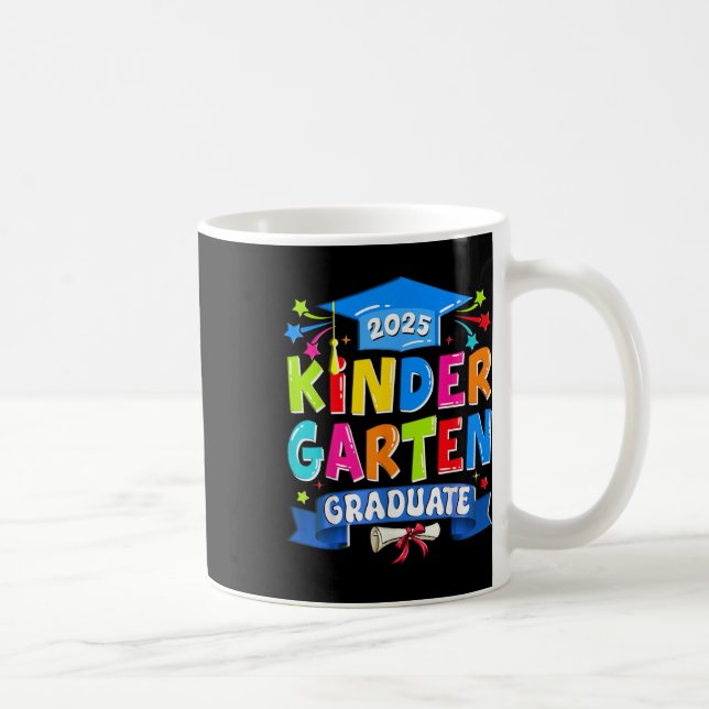 Caneca De Café Crianças de graduação do Formando infantil 2025 (Direita)