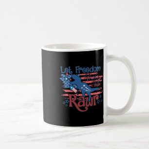 Caneca De Café Crianças Deixam Liberdade Rawr T-rex Dinossauro Us