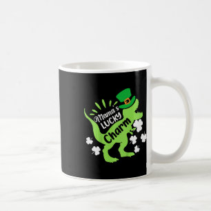 Caneca De Café Crianças Dia de São Patrício Mamãe Charme Sortudo