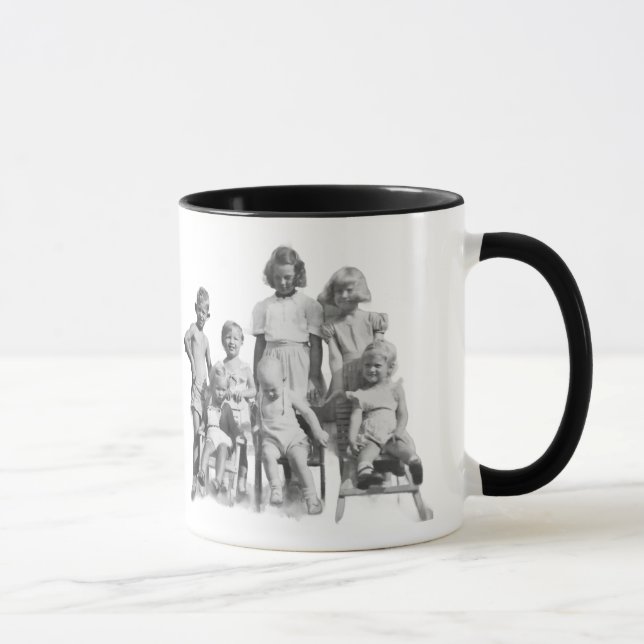 Caneca de café Crianças dos anos 40 (Direita)